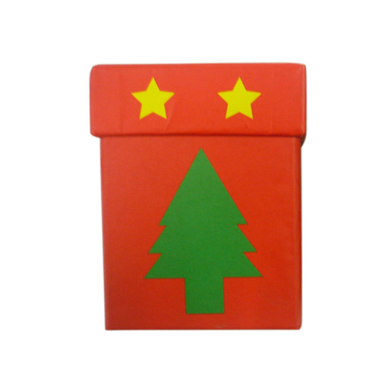 Caja de regalo de Navidad con caja de papel personalizada