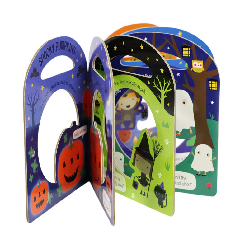 Set di libri in cartoncino fustellato personalizzato per bambini
