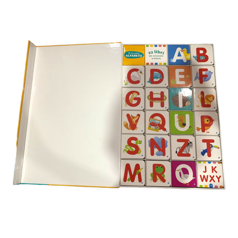 Set buku papan abjad Pengeluar Perkhidmatan Percetakan Tersuai
