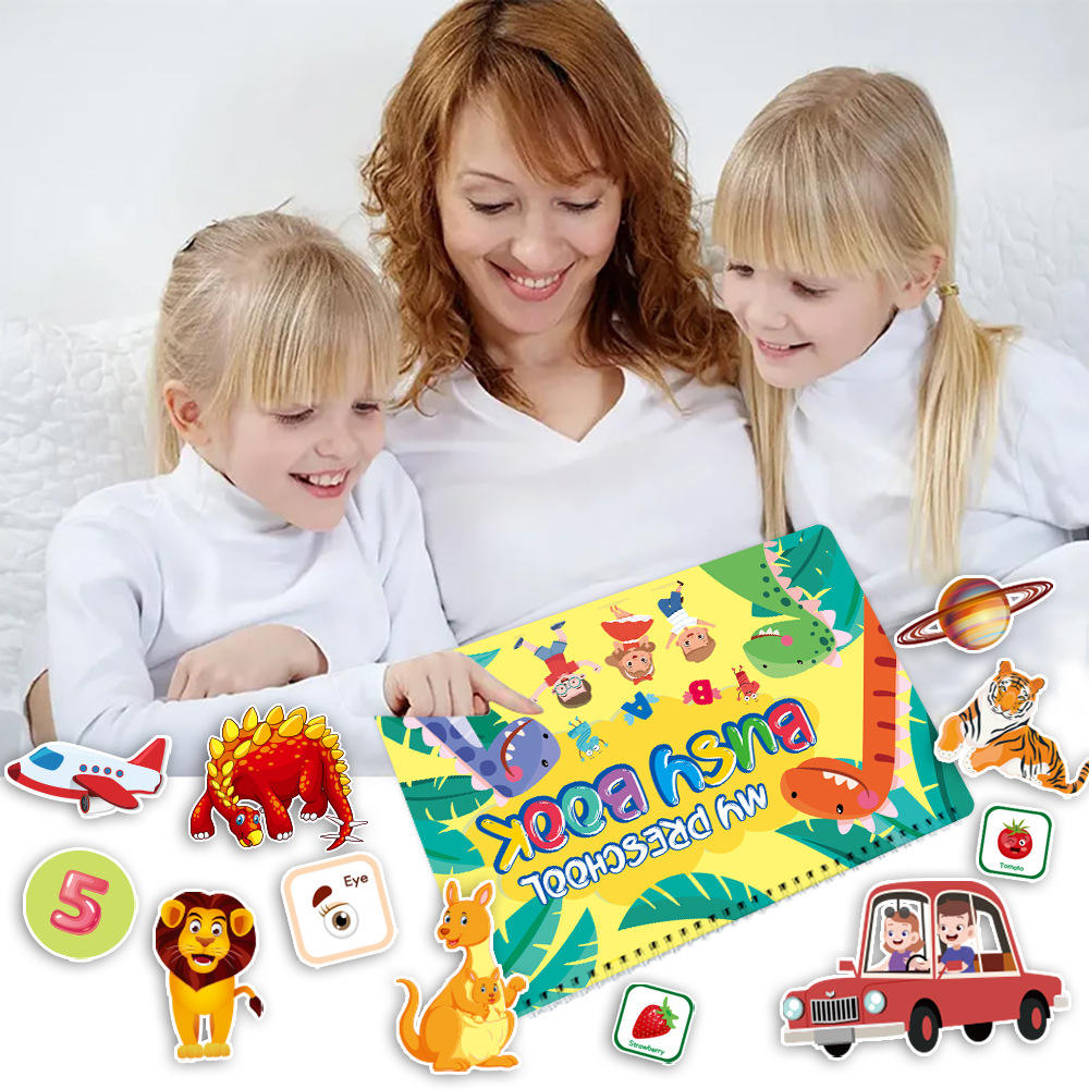 Custom Toddler Montessori Busy Book Children Learning Best Educational  Book