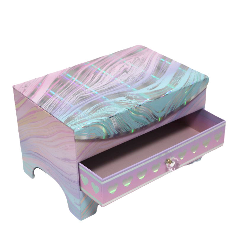 Cosmetic Box Drawer Printed Gift Pack...