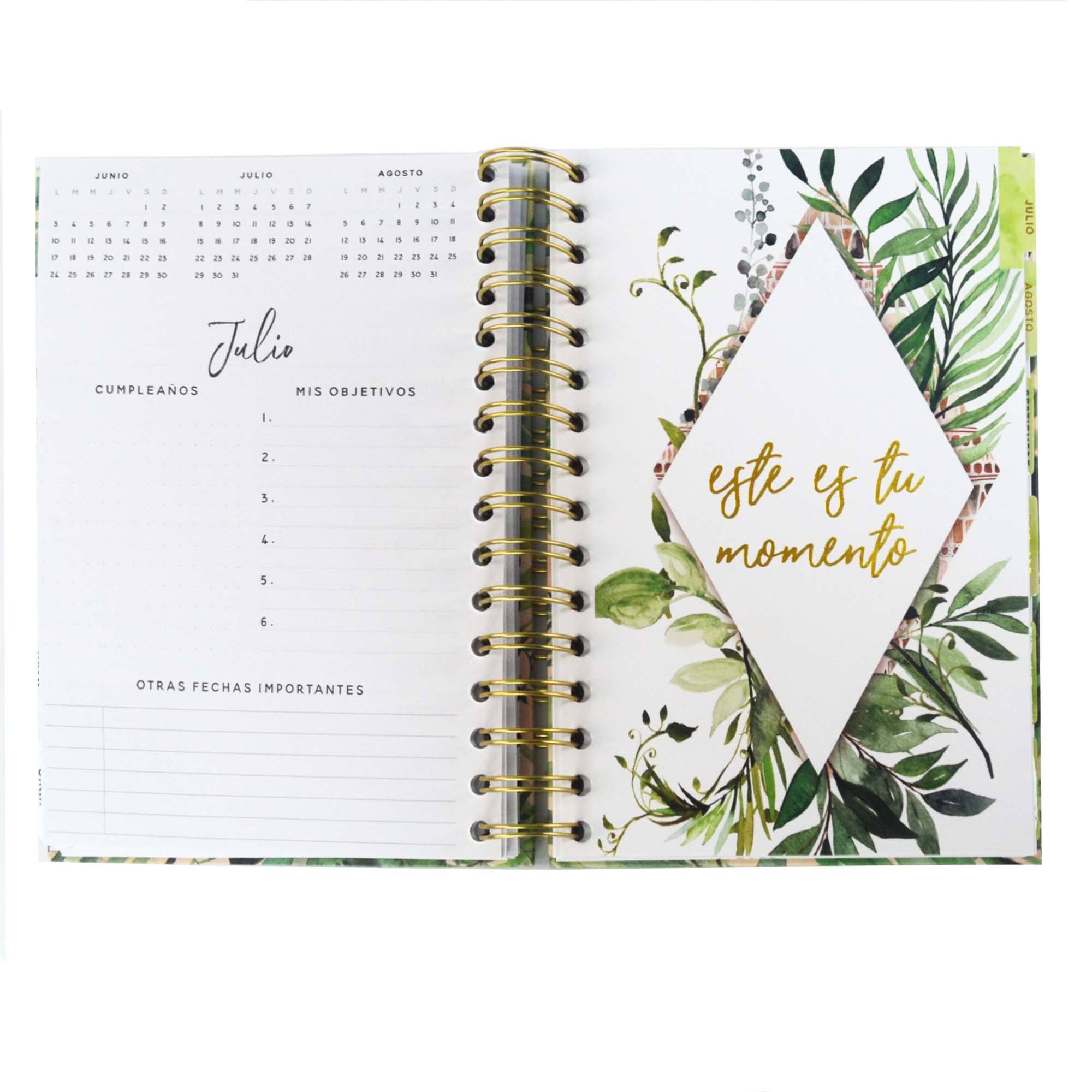 A5 Spiral Notebook Diary Journal with...