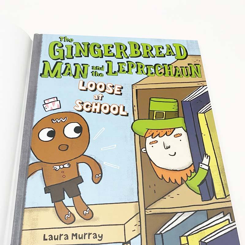 Benutzerdefinierte Hardcover-Bücher Englische Comic-Geschichtenbücher für Kinder
