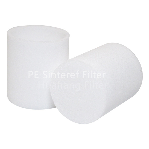 Rozdíl mezi PP a PE slinutým filtrem
