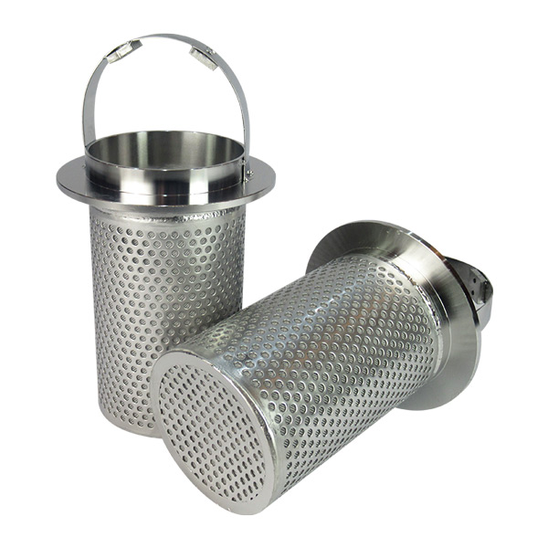 Stainless Steel Basket Filter Element 140x257