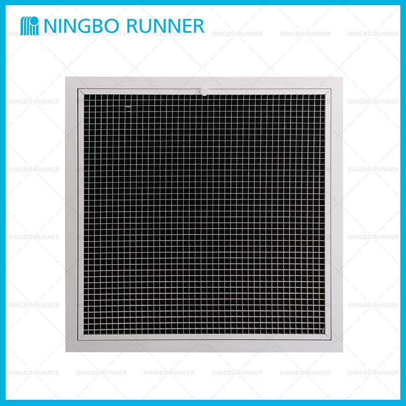 Aluminum Egg Crate Filter Grille White Sidewall at Ceili...