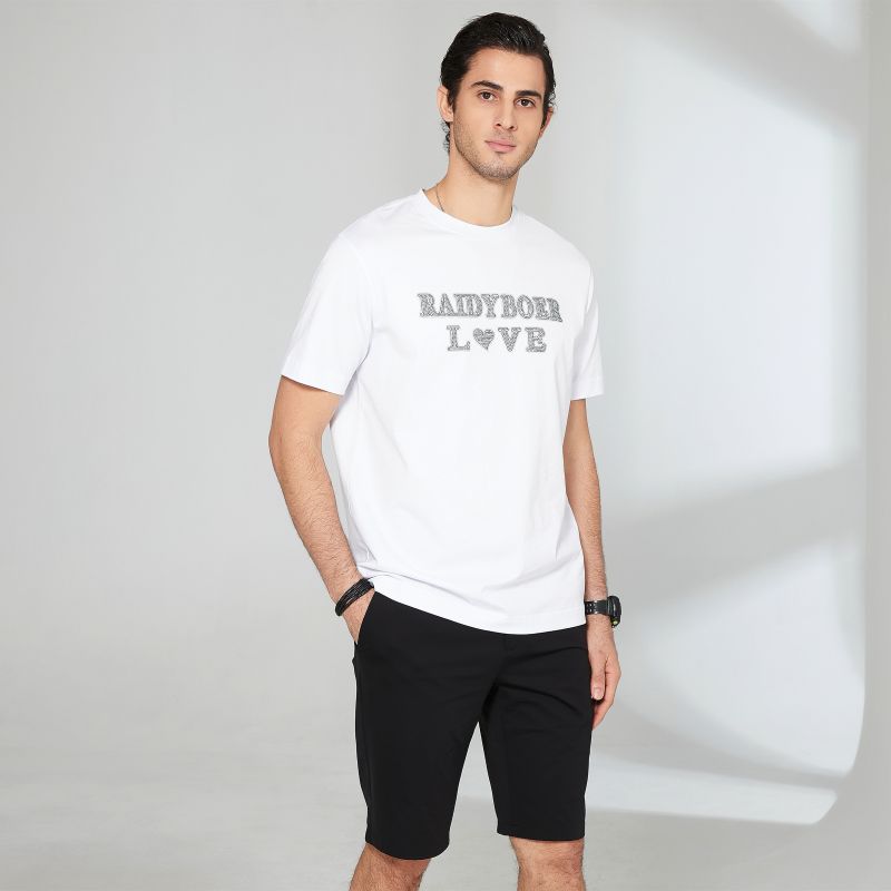 Raidyboer heren-T-shirt - klassiek ontwerp, moderne uitstraling