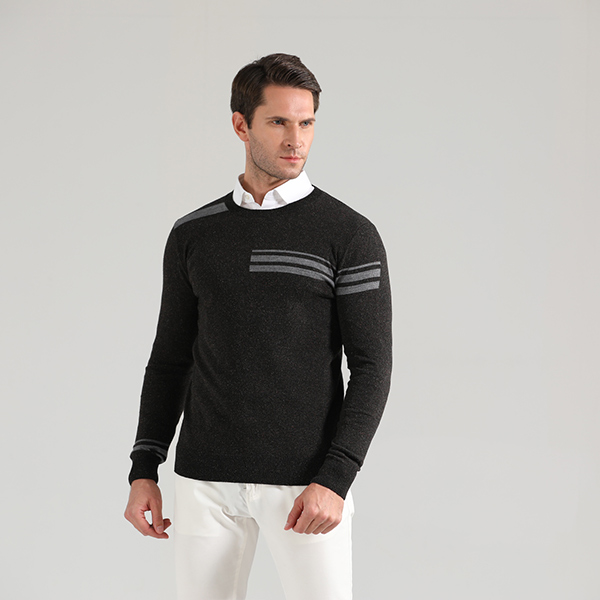 Vyriškas aukštos kokybės megztas megztinis