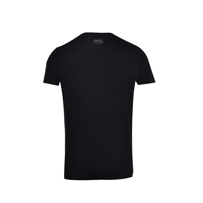 Single-T-Shirt aus merzerisiertem Baumwolljersey für Herren