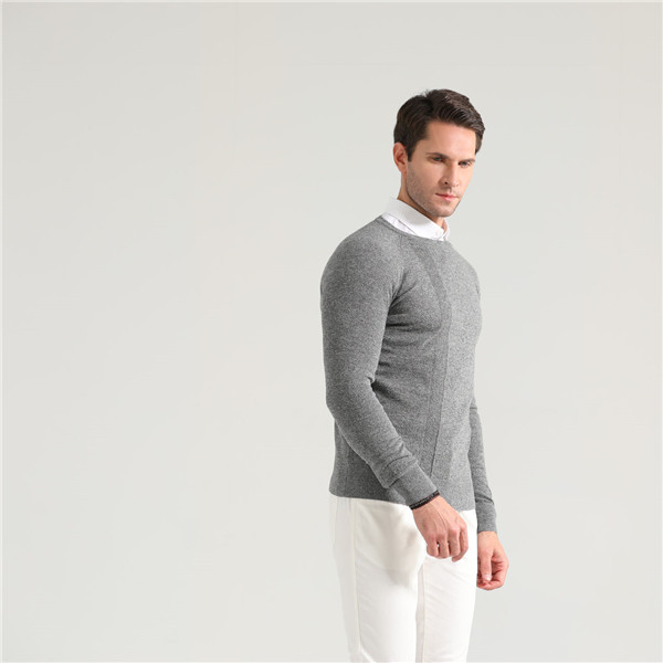 Pure Merino Wool Knitted Pullovers Jum...