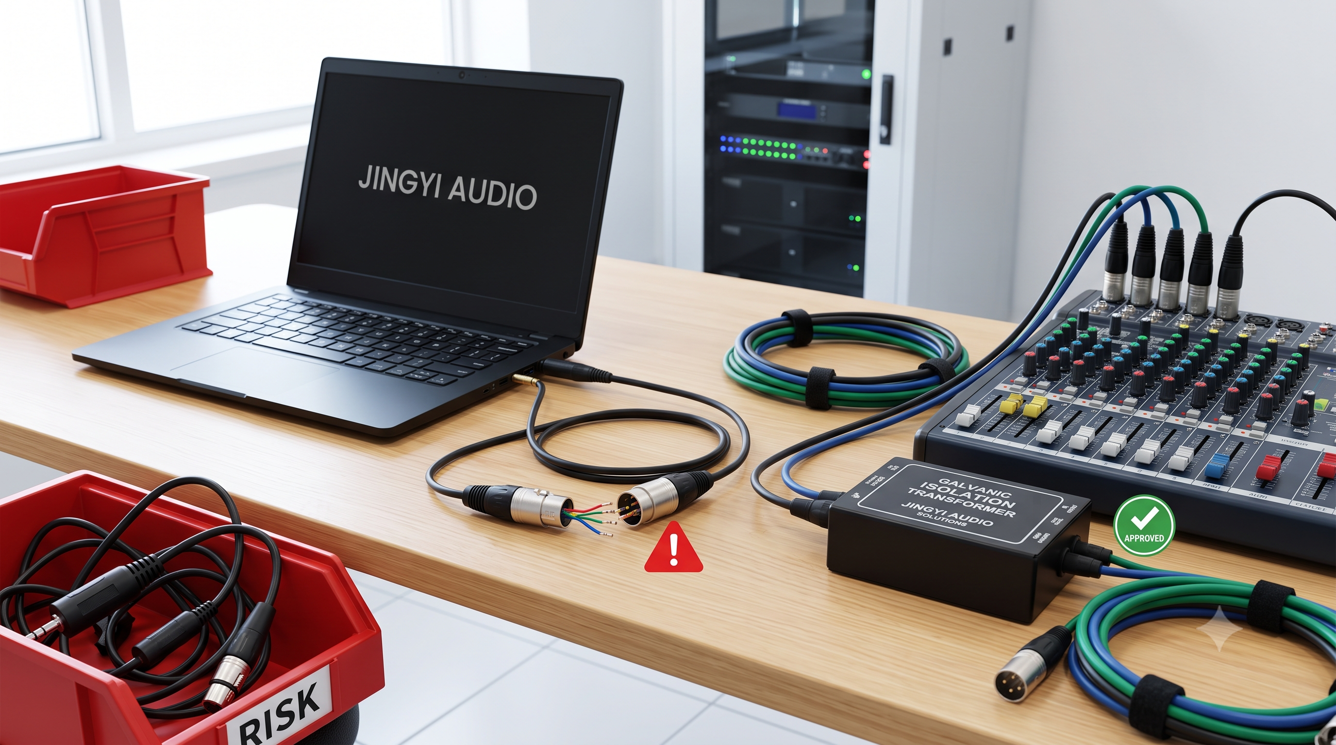 The Technical & Commercial Risks of Direct XLR-to-3.5mm Cable Connections in Pro AV Integration