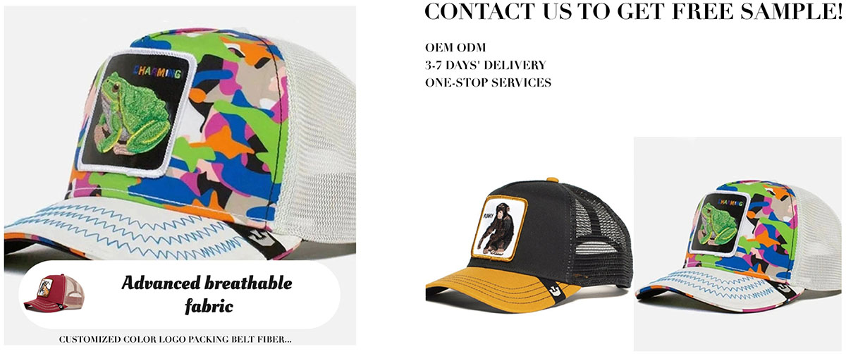 Customization high quality Baseball sports trucker met Cap hat manufacturer (1)eaz