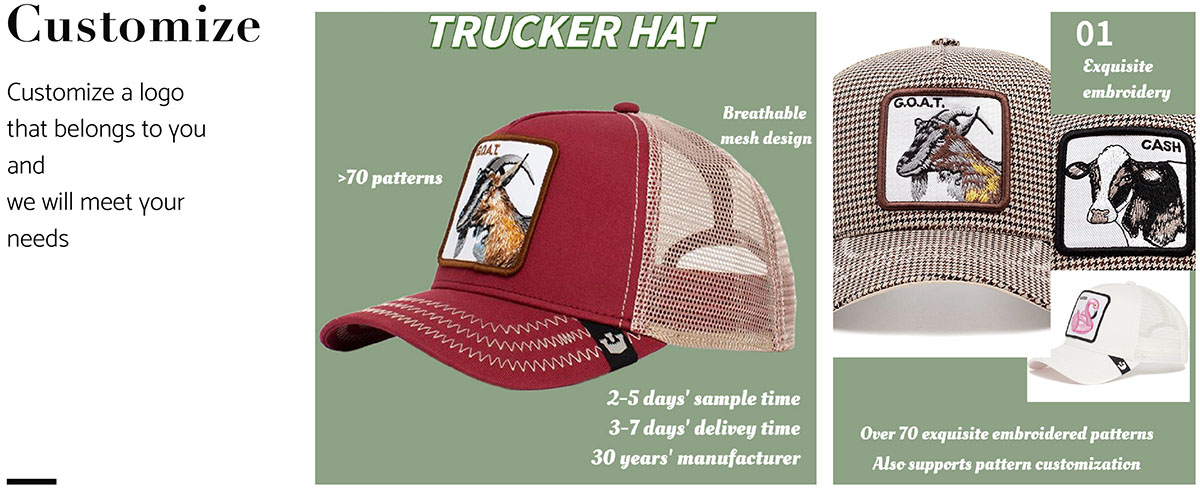 Customization high quality Baseball sports trucker met Cap hat manufacturer (2)y4x