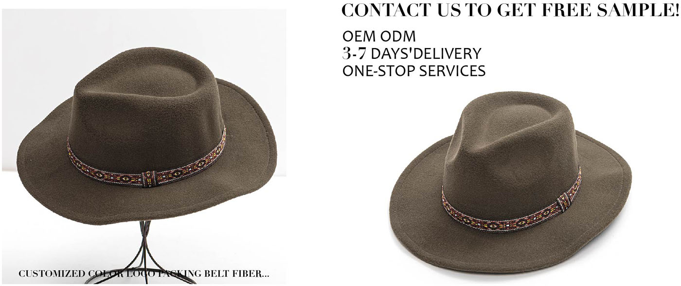 Panama Fedora Felt Hat (1)0iu