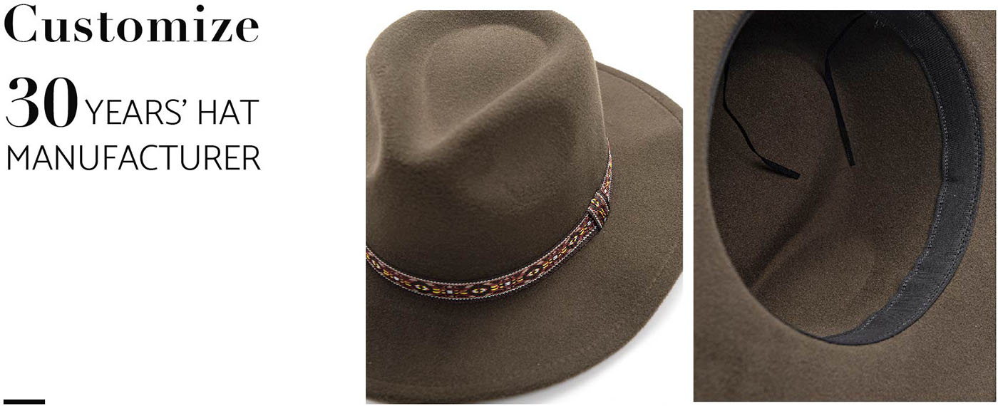 Panama Fedora Felt Hat (2)oer