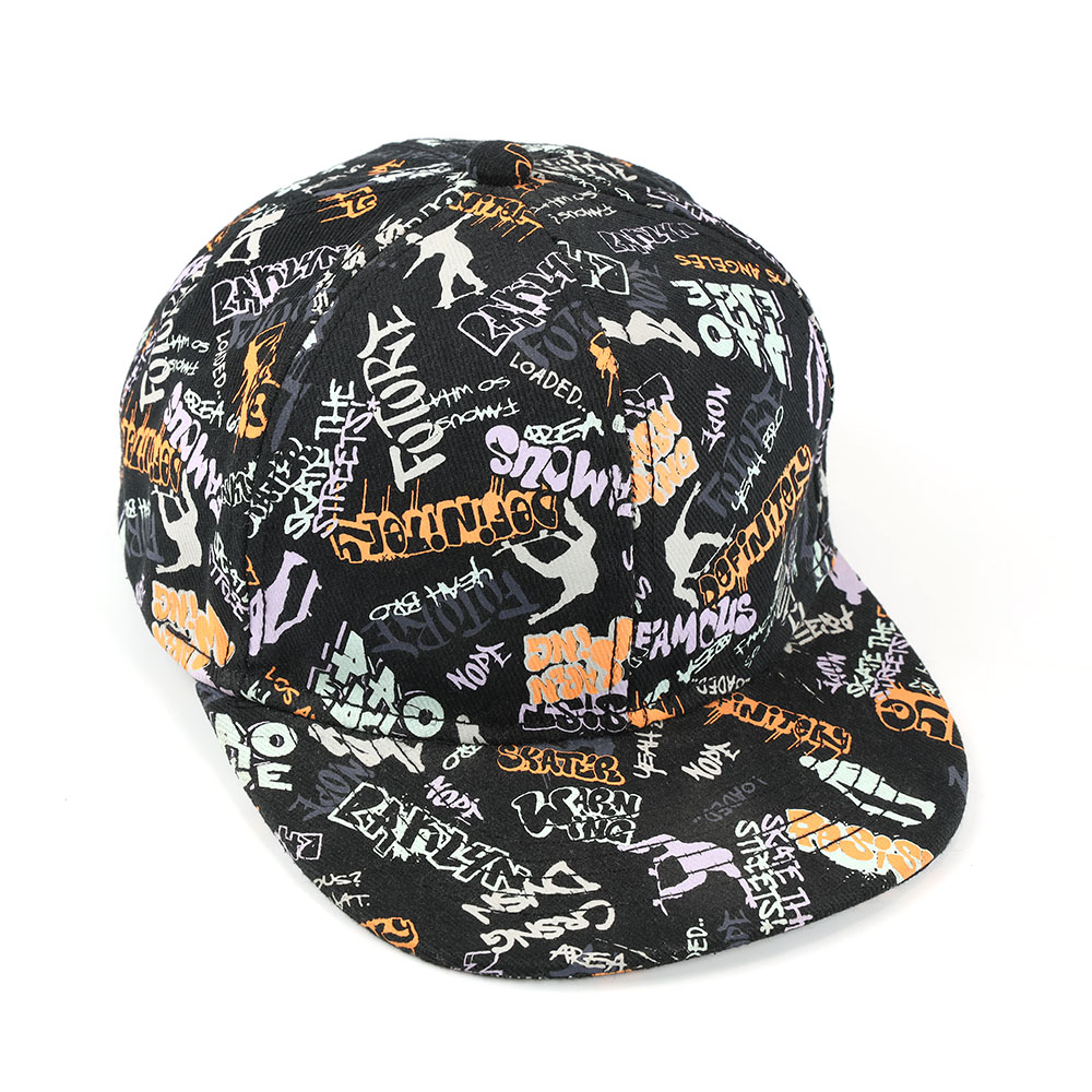Оптовая продажа, винтажные 5-панельные бейсбольные спортивные кепки с граффити в стиле хип-поп, Snapback, для продажи