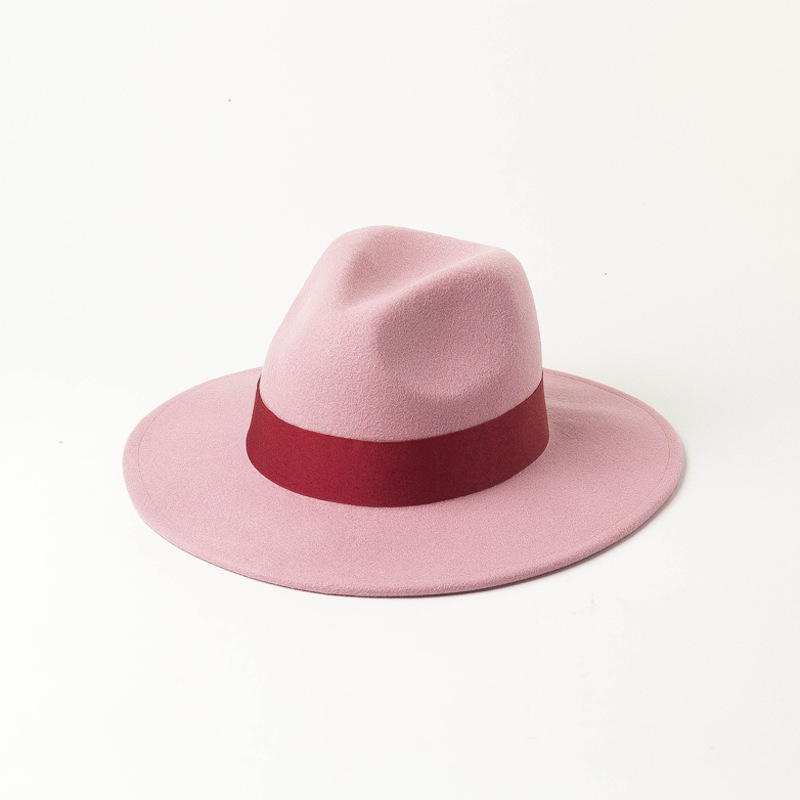 100 Wool Panama Fedora Felt Hat Supplier
