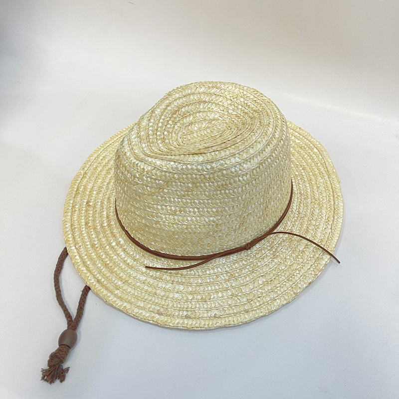 Panama Fedora Natural Wheat Straw Sun Hat Factory