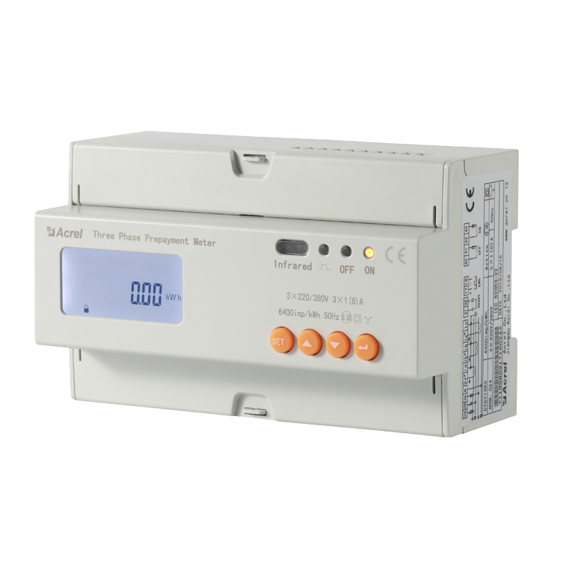 ADL300-EYNK عداد كهرباء ثلاثي الطور الدفع المسبق