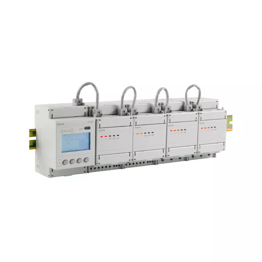 Medidor de energía de tres fases de circuitos múltiples ADF400L