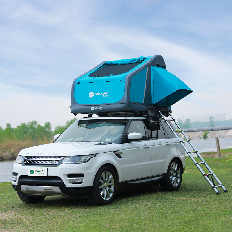 Island of Fish Inflatable Rooftop Tent Portable and Lightweight