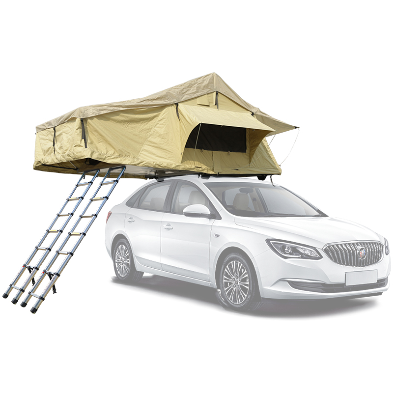 Double Ladders 190cm Wide Large Soft Rooftop Tent OEM Service Available