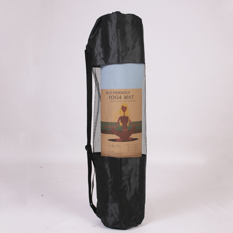 Wenge Hot Sale Wholesale Private Label Two Layer Natural Anti-Slip Eco Friendly Tpe Yoga Mat (6)9yb