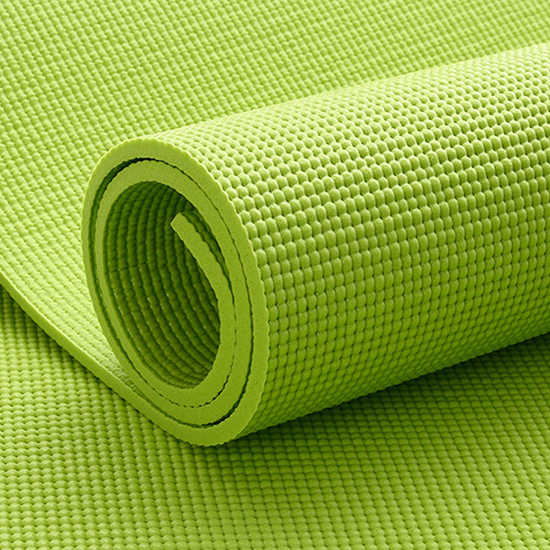 Foshan Factory Wholesale Cheap PVC Foam Yoga Mats Beige Yoga Mat Personalizable Workout Mat with Carrying-Strap for Yoga (6)sev