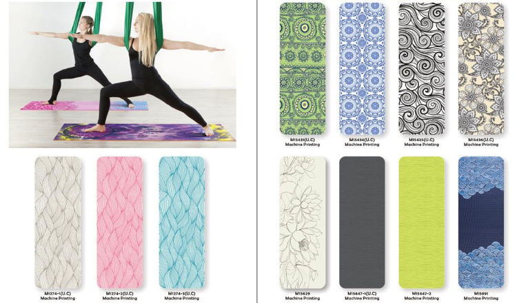 Custom Printed PVC Yoga Mat (4)6al