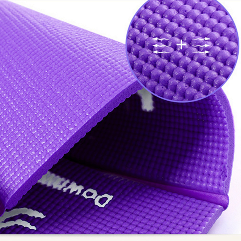 Custom Printed Wholesale High Quality Portable Eco Friendly PVC Non Slip Folding Pilates Mat Travel Fitness Foldable Yoga Mat (3)4s1