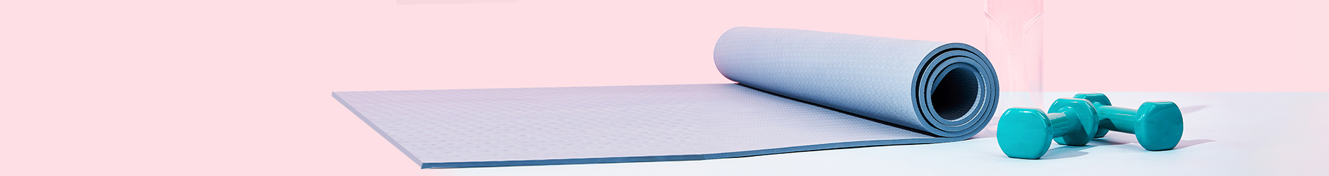 New Designed Outdoor Exercise Thin Mat Light Weight Rainbow PVC Yoga Mat Foldable Travel Yoga Mat