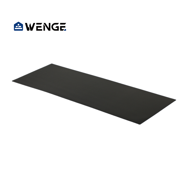 High quality anti slip PVC treadmill bike training fitness equipment mat for Gym floor protection