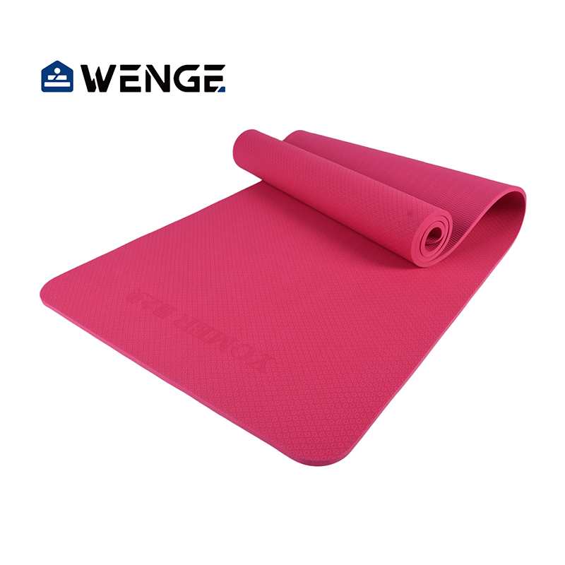 173X61X0.6cm Custom logo color design single layer tpe yoga matt eco friendly yoga mats wholesale
