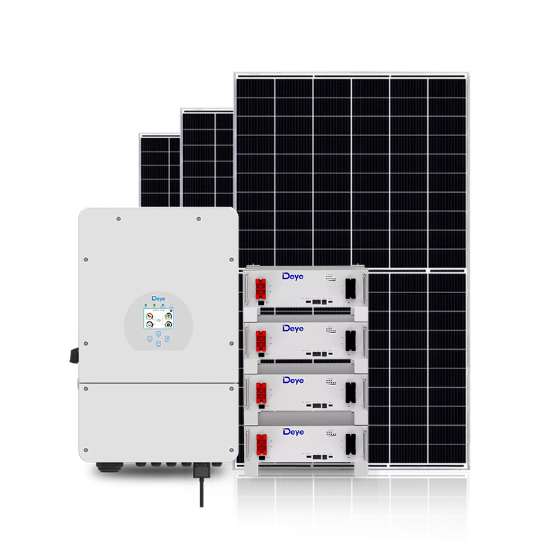 Complete Set 8kW Split Phase Suntec Deye 8kw Split Phase 110 220V Hybrid Inverter Solar Energy System China Cost