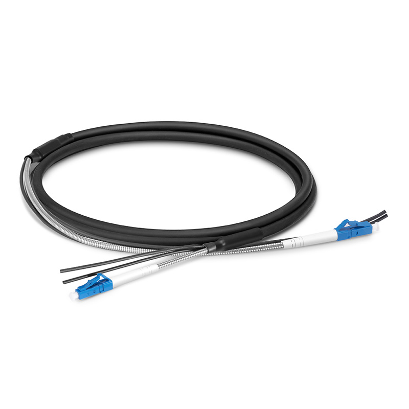 LC UPC to LC UPC Simplex OS2 Single Mode 7.0mm LSZH FTTA Outdoor Fiber Patch Cable for Base Station