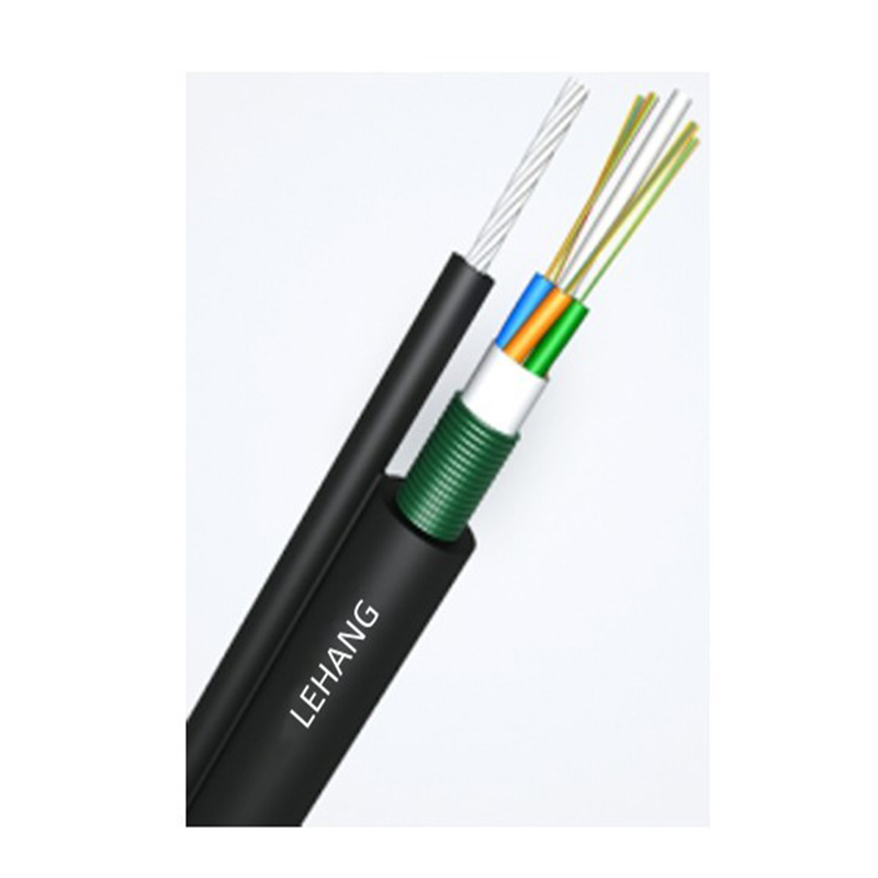Self-supporting layer-twisted figure-eight optical cable GYTC8S