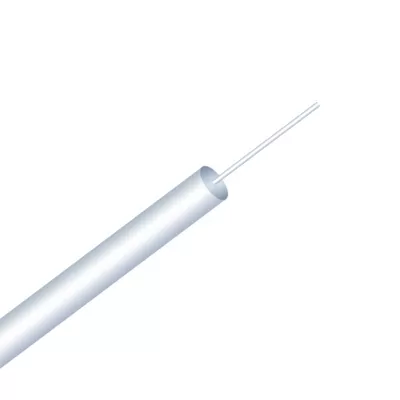 Câble optique invisible d'intérieur de gaine du câble optique G657 de fibre de FTTH câblant 0,9 PVC 1.2mm