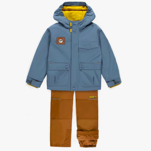 Snowsuit 3 In 1 Blue and Brown, Child