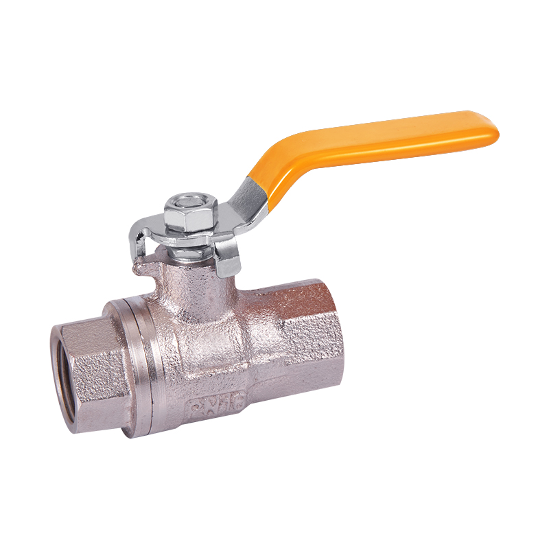 High quality cast iron water ball valves  Nickel plating YX06-005-3