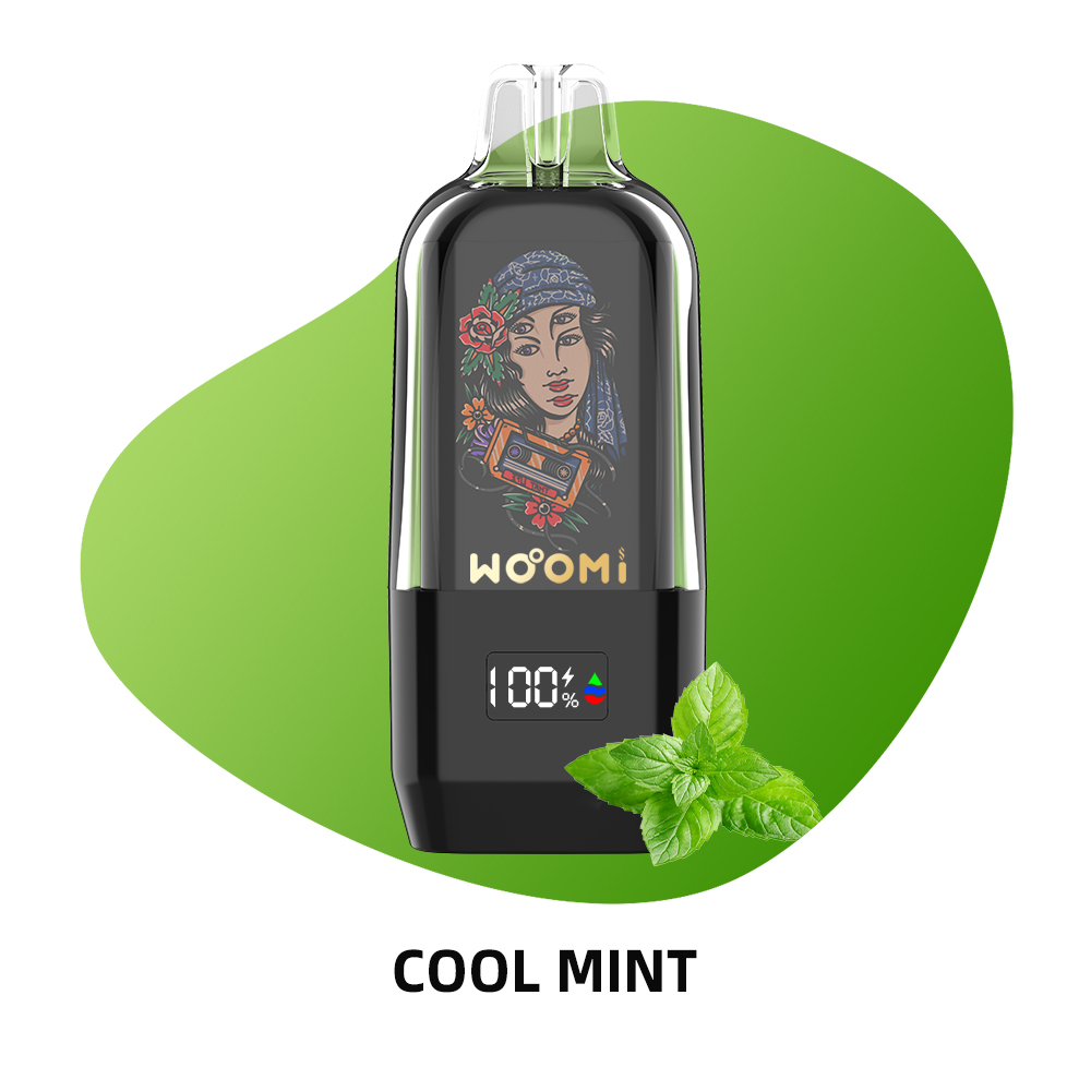 Woomi Disposable Vape Halo 15000 Puffs--Cool Mint