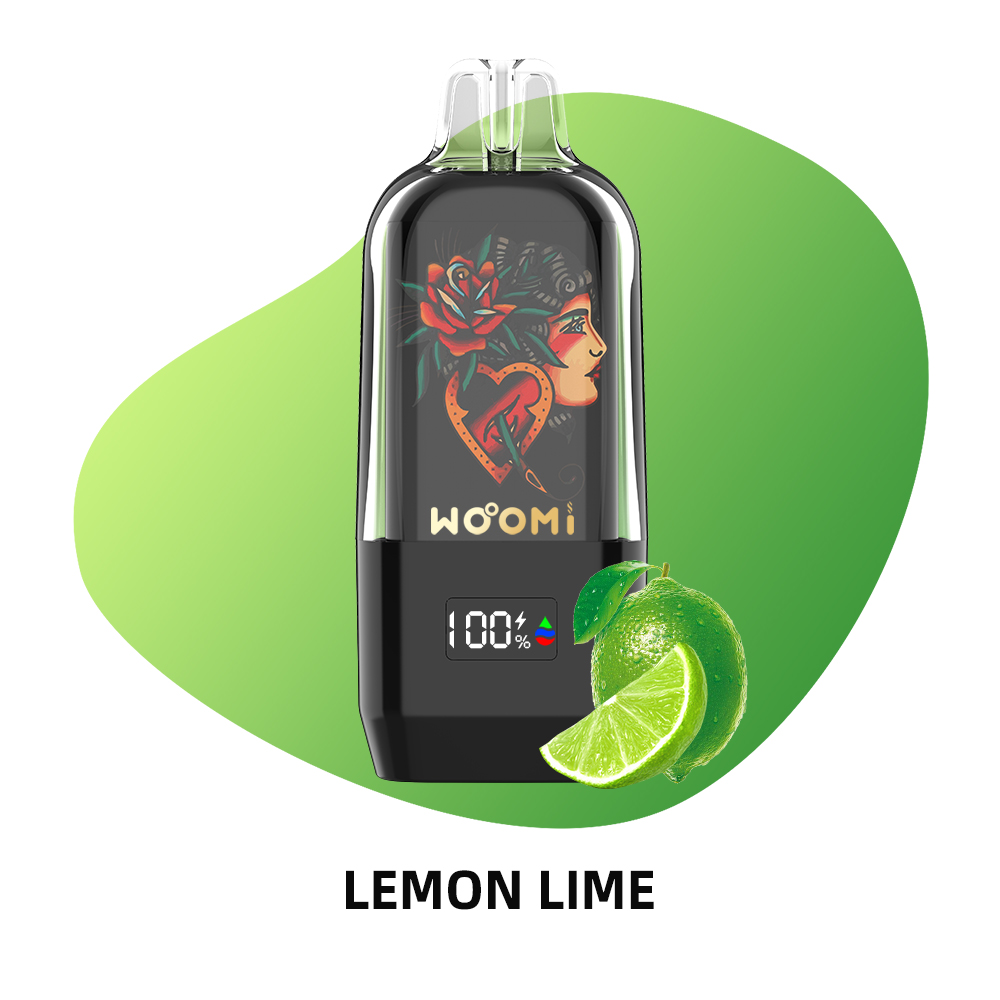 Woomi Disposable Vape Halo 15000 Puffs--Lemon Lime