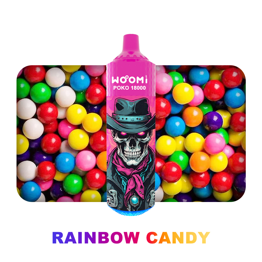 Woomi Poko 18000 Puff Disposable Vape-- Rainbow Candy