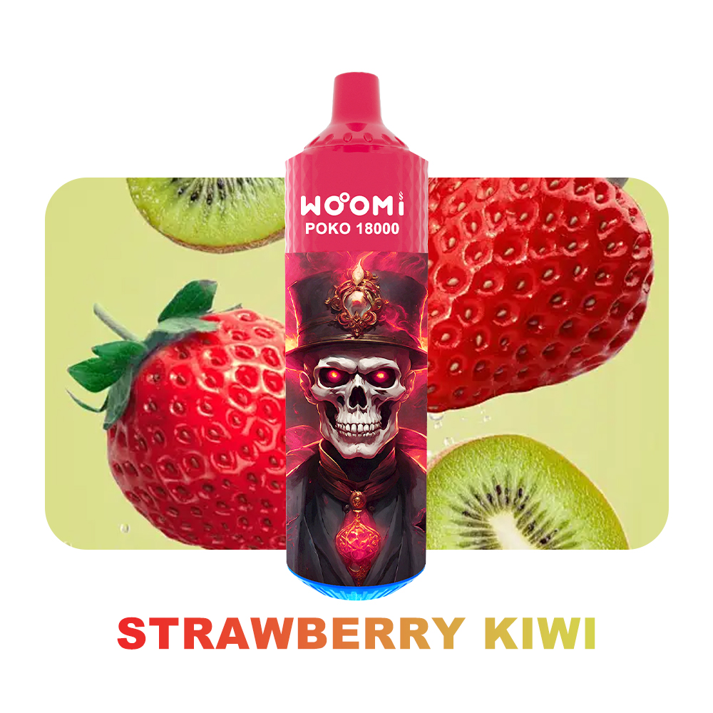 Woomi Poko 18000 Puff Disposable Vape-- Strawberry Kiwi
