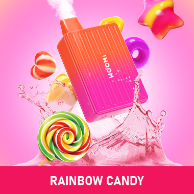 Woomi Jupiter 10000 Puff Disposable Vape -- Rainbow Candy