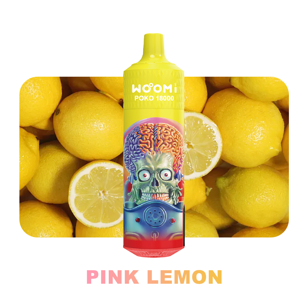 Woomi Poko 18000 Puff Disposable Vape-- Pink Lemon