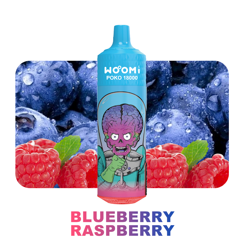 Woomi Poko 18000 Puff Disposable Vape-- Blueberry Respberry