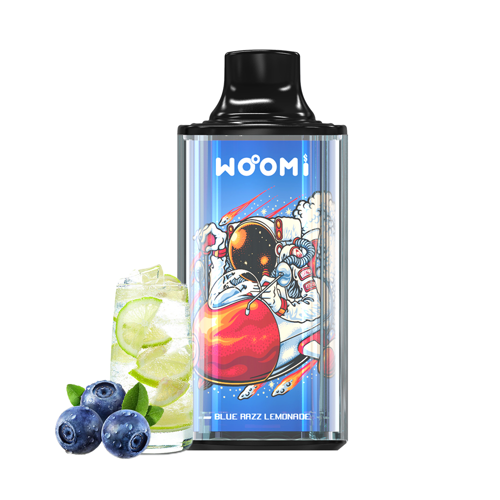 Woomi Space 18000 Puffs -- Blue Razz Lemonade