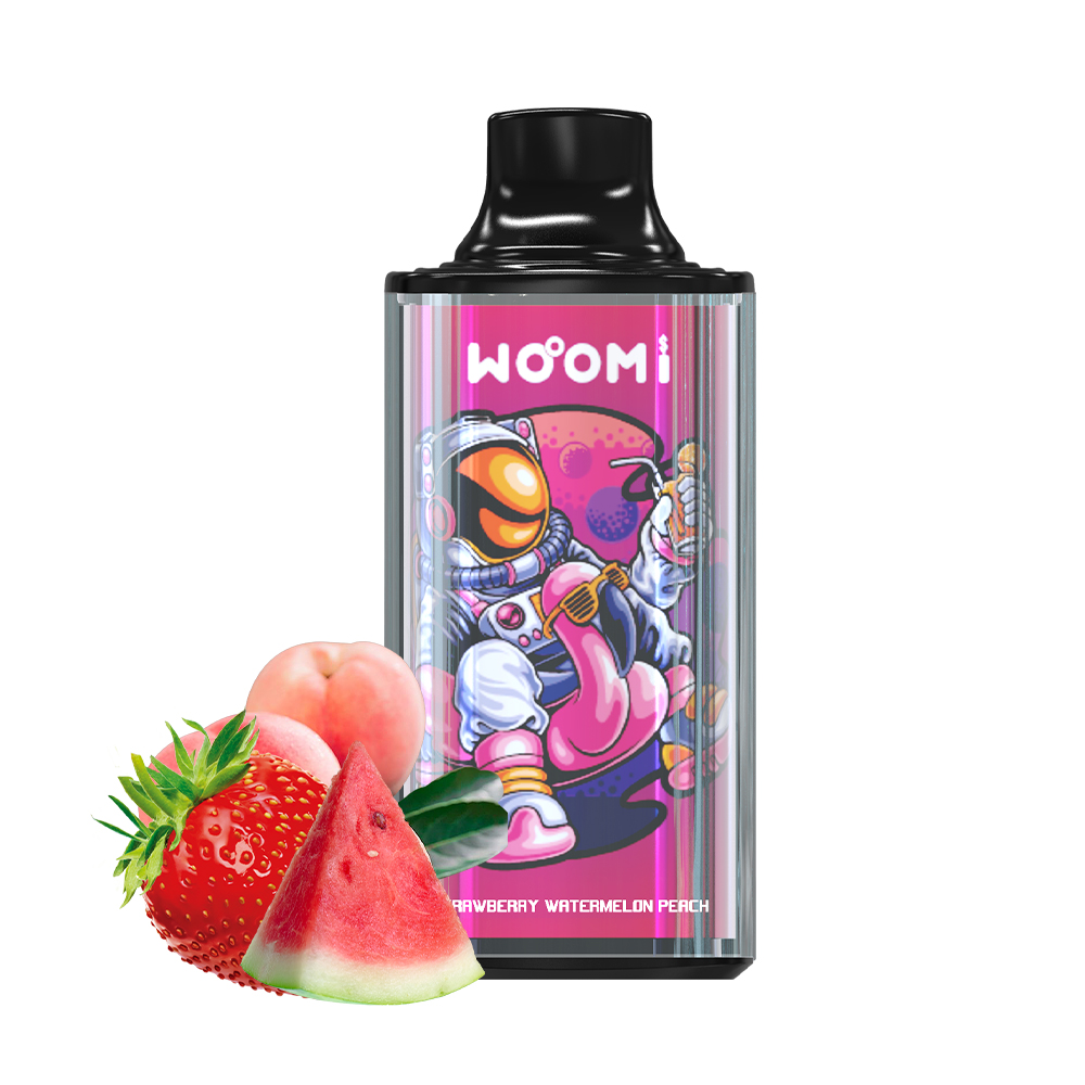 Woomi Space 18000 Puffs -- Strawberry Watermelon Peach