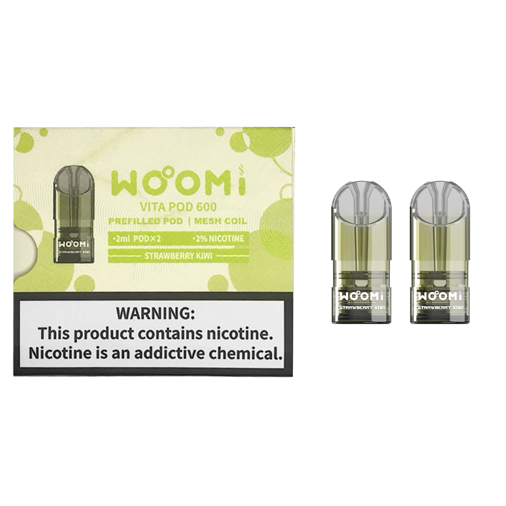 Woomi VITA Replacement Pre-filled Pod-- Strawberry Kiwi