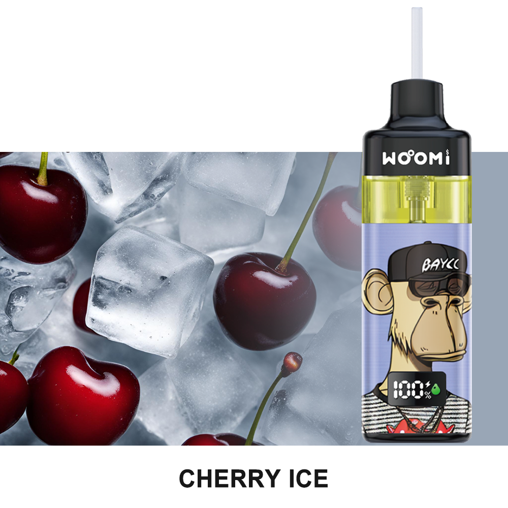 Woomi ECOM 24000 Replacement Refillable Pod Kit -- Cherry Ice